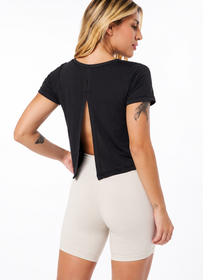 Crop Escote Dryfit